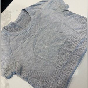 Swiftly Tech Short Sleeve Light Grey Sz4